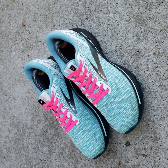 Brooks Womens Road rlRunning Ghost 14 Athletic Sneakers Size 7 Fitness Gym - Picture 3 of 16